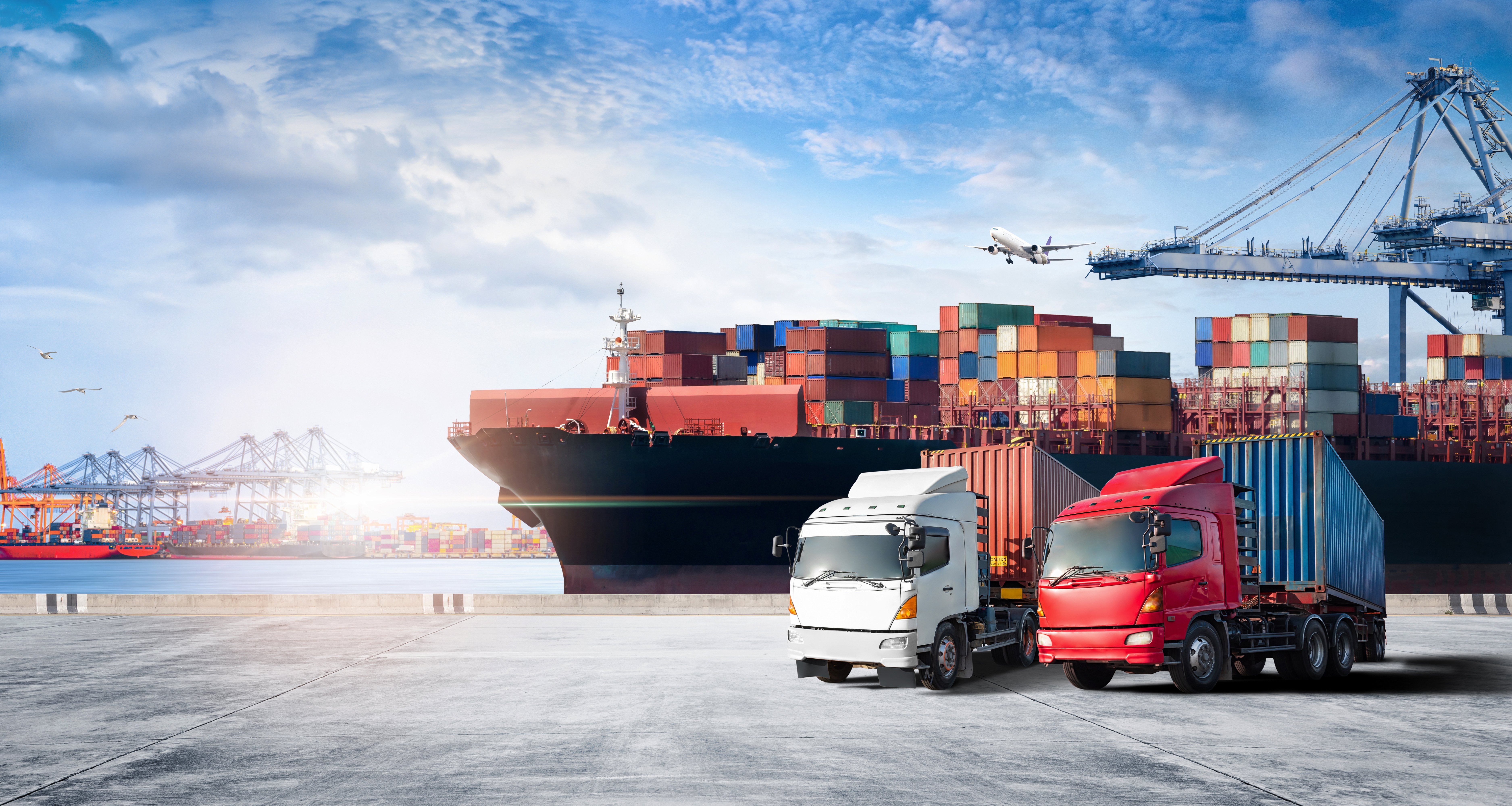 Shipping yard